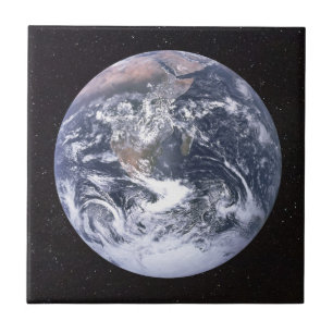 Planet Earth Starry Sky Fliese