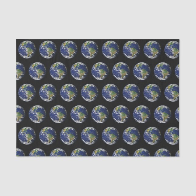 Planet Earth Tissue Paper - HAMbWG Seidenpapier (Vorderseite)