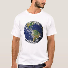 Planet Erde - Der blaue Marmor (die Amerikas) T-Sh T-Shirt