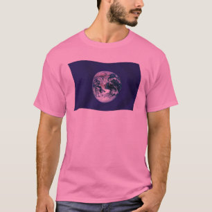 Planet Erde Flagge T-Shirt