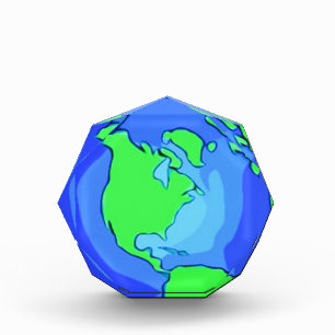 Planet Erde Fotoblock