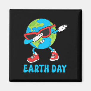 Planet Erde Geburtstag Dab Groovy Dabbing Boys Magnet
