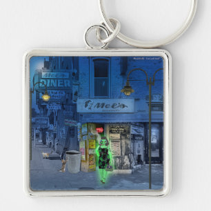 Planet Erde, gelobtes Land? Schlüsselanhänger