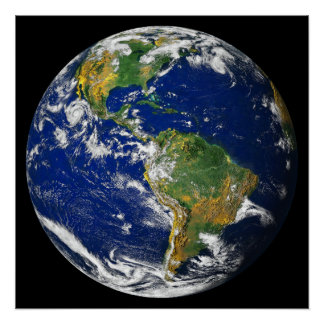 Planet Erde Poster