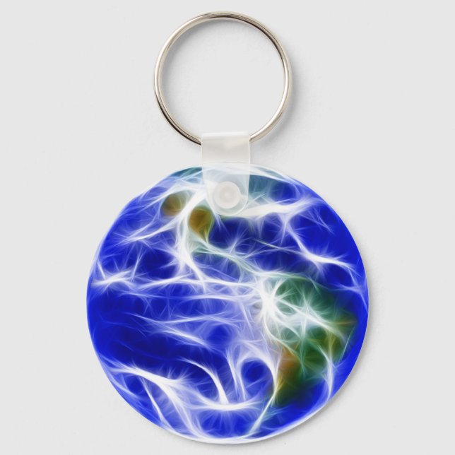 Planet Erde Schlüsselanhänger (Vorderseite)