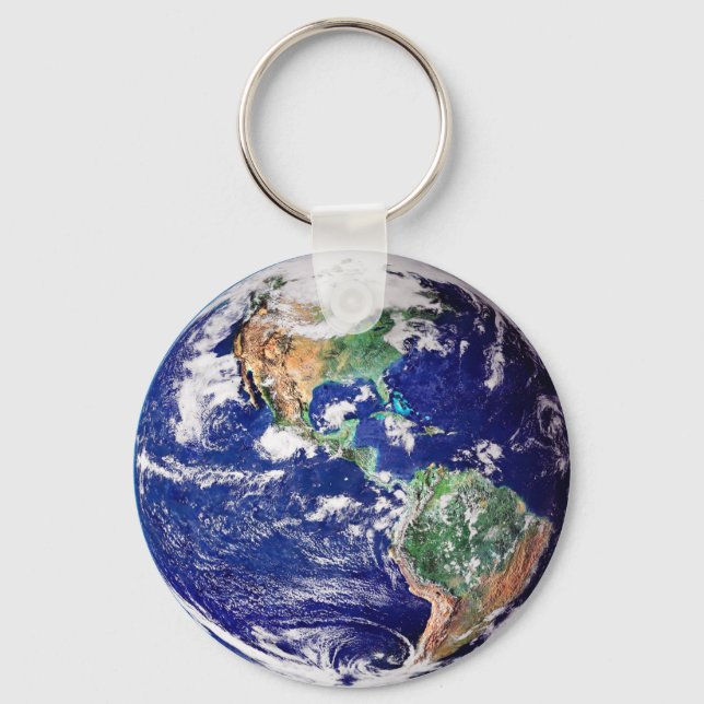 Planet Erde Schlüsselanhänger (Vorderseite)