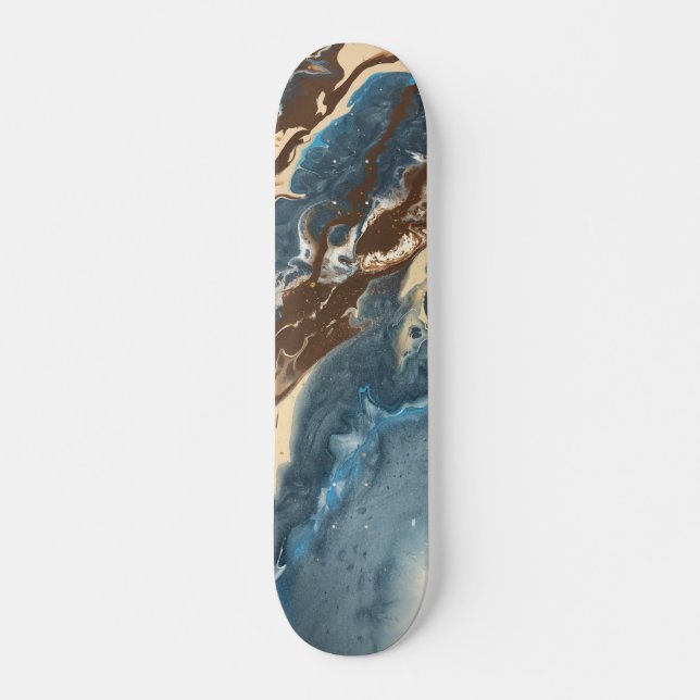 Planet Erde Skateboard (Vorne)
