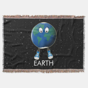 Planet Erde & Sterne Decke