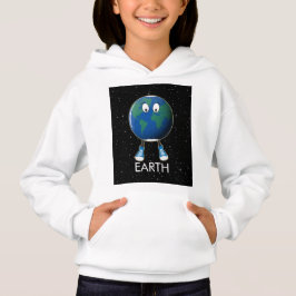 Planet Erde & Sterne Hoodie