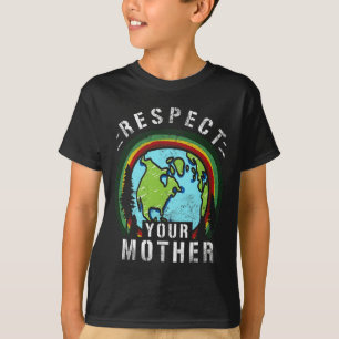 Planet Erde und Klimawandel - Männer Frauen Ki T-Shirt