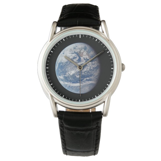 Planet Erde von der Apollo 11 Crew genommen. Armbanduhr (Vorderseite)
