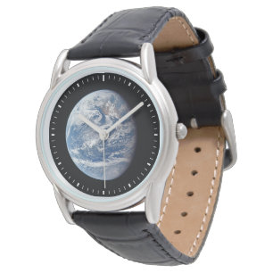 Planet Erde von der Apollo 11 Crew genommen. Armbanduhr