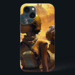 Planet Explorers Afrofuturistische Science Fiction Case-Mate iPhone Hülle<br><div class="desc">Fantasy Art Produkte von The Lunarium.</div>