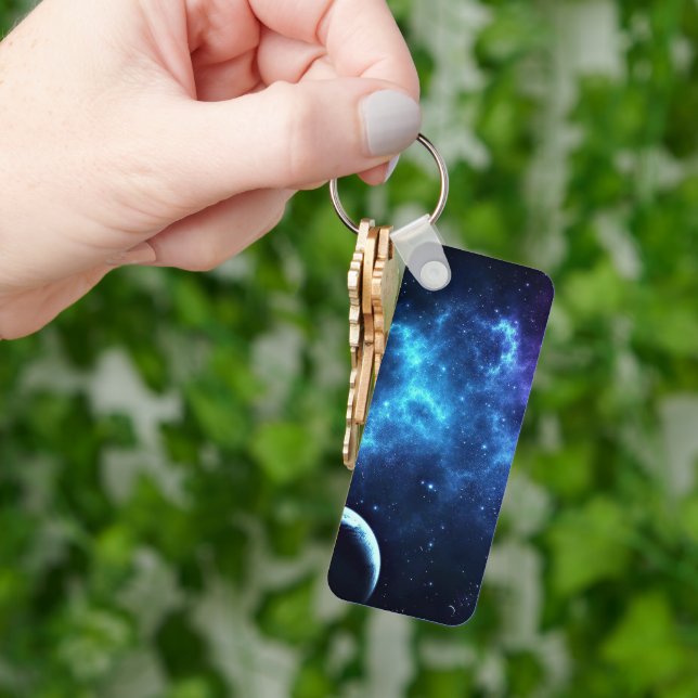 Planet Galaxy Schlüsselanhänger (Hand)
