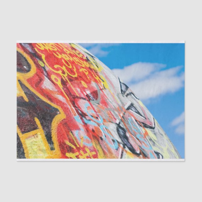 Planet Graffiti Seidenpapier (Vorderseite)