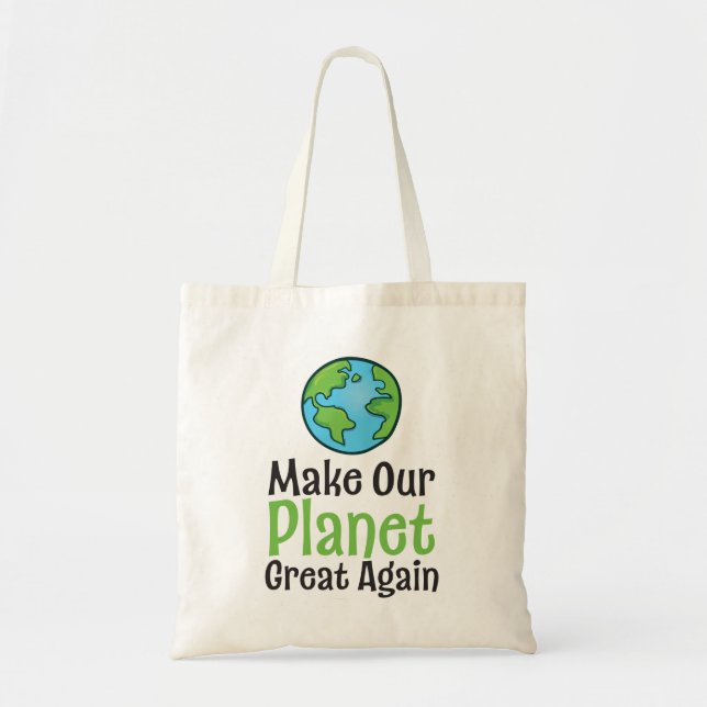 Planet Great Again Budget-Tasche Tragetasche (Vorne)