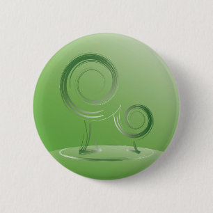 Planet grün button