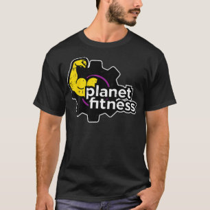Planet Gym Fitness Bicep Workout Training T-Shirt