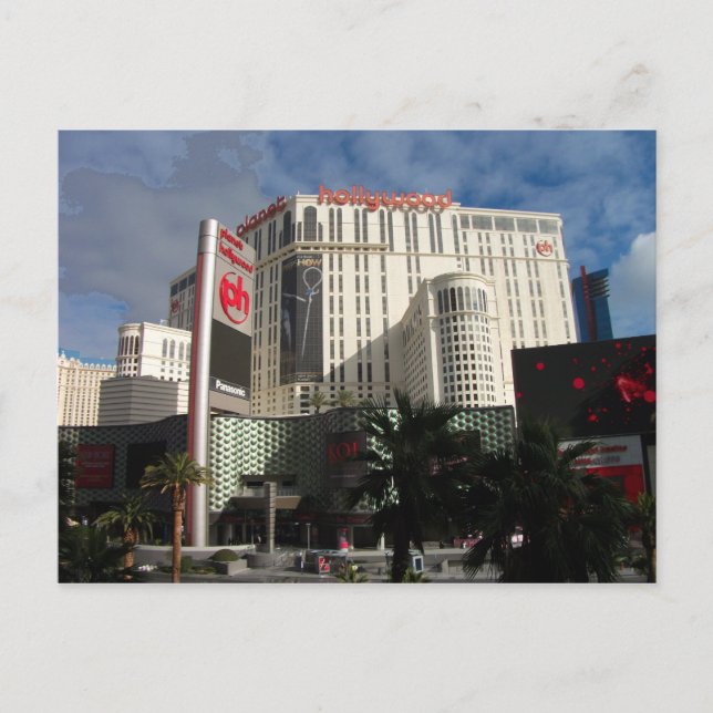 Planet Hollywood Las Vegas Postcard Postkarte (Vorderseite)