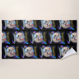 Planet-Hubschrauber Strandtuch