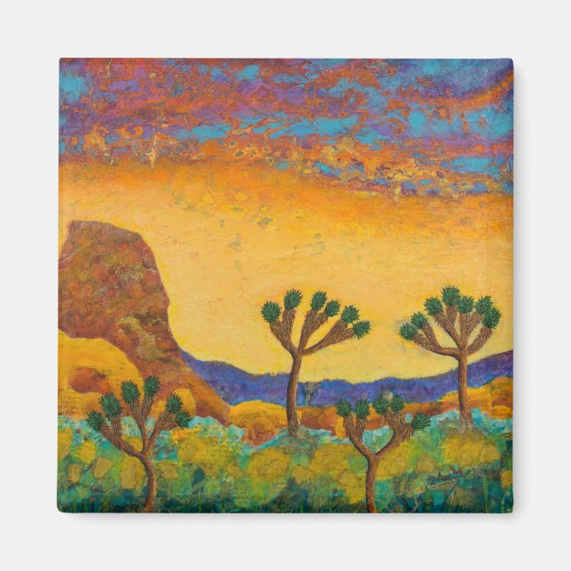 Planet Joshua Tree Magnet (Vorne)