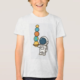Planet Juggler - Kawaii Astronaut Sweat - shirt à 
