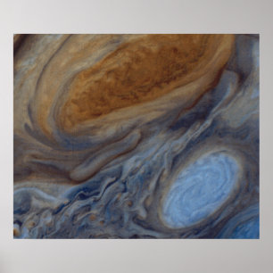 Planet Jupiter Großer Roter Platz Poster