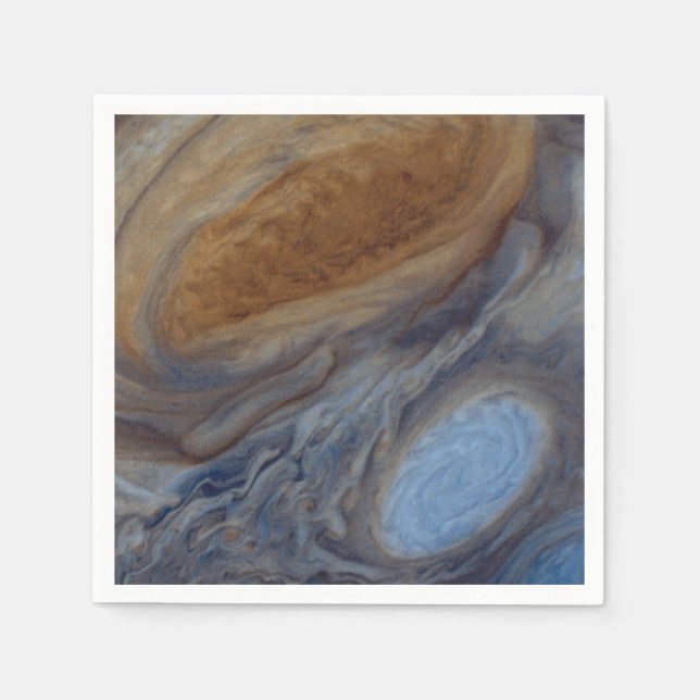 Planet Jupiter Großer Roter Platz Serviette (Vorderseite)