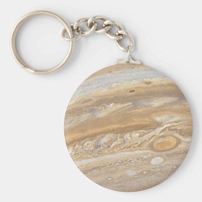 Planet Jupiter Schlüsselanhänger (Vorne)