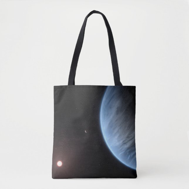 Planet K2-18b, Host Star und Begleitplanet. Tasche (Vorderseite)