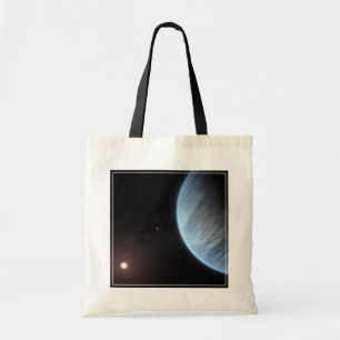 Planet K2-18b, Host Star und Begleitplanet. Tragetasche