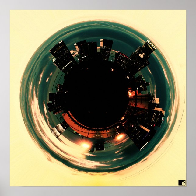Planet LA - Print Poster (Vorne)