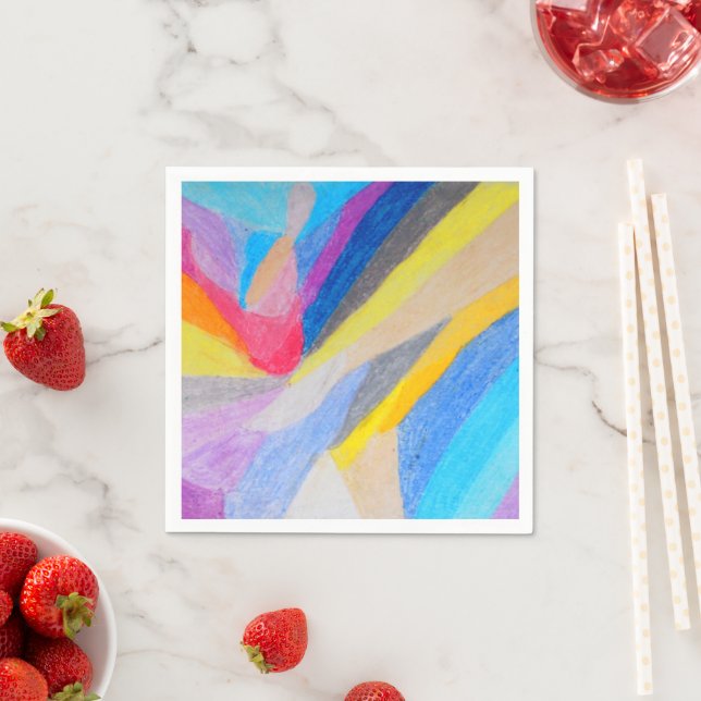 Planet Life Paper Napkin Serviette (Beispiel)