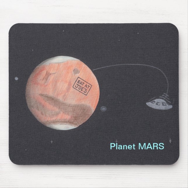 Planet MARS-Mauspad Mousepad (Vorne)
