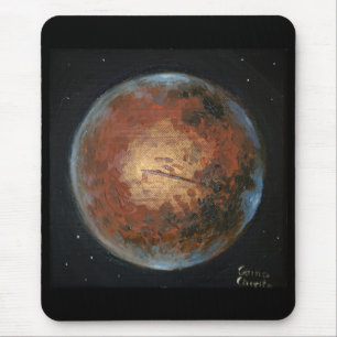 Planet Mars Mousepad
