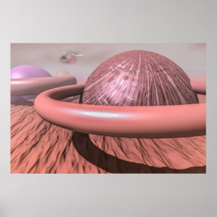 Planet Mars. Patrouille Poster