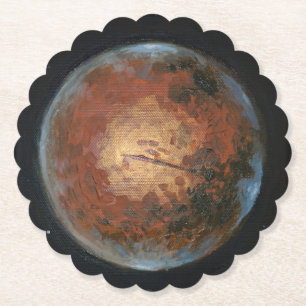 Planet Mars Untersetzer