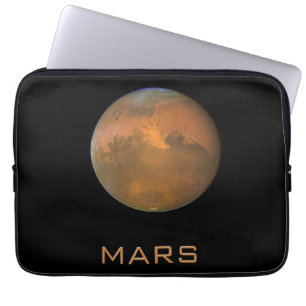 Planet-Mars Volltonansicht Laptop-Sieb Laptopschutzhülle