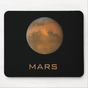 Planet-MarsVolloranansicht Mousepad