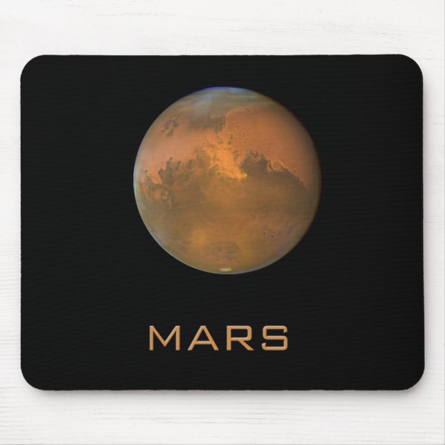 Planet-MarsVolloranansicht Mousepad (Vorne)