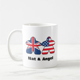 Planet Meeple Pals, UK & US Tasse