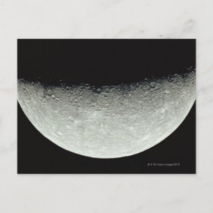 Planet Mercury Postkarte
