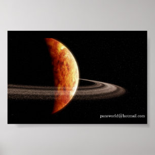 Planet - Mimicking Geonosis Poster