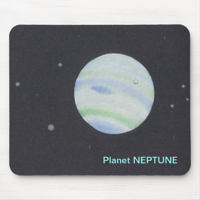 Planet NEPTUN Mauspad (Vorne)