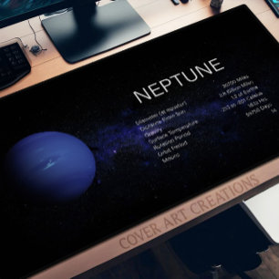 Planet Neptune Astronomie Schreibtischunterlage