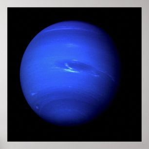 PLANET NEPTUNE natürlich (Sonnensystem) ~ Poster