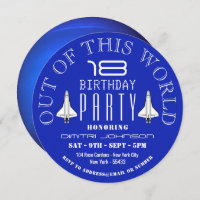 Planet Neptune, Space Shuttle Geburtstagsparty