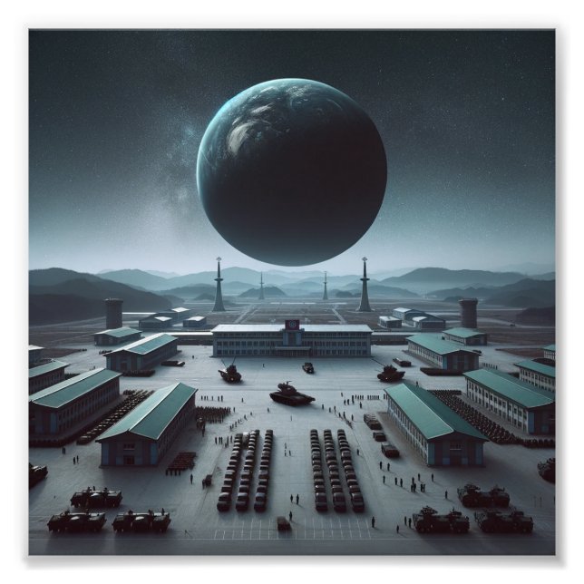 Planet Nordkorea Fotodruck (Vorne)