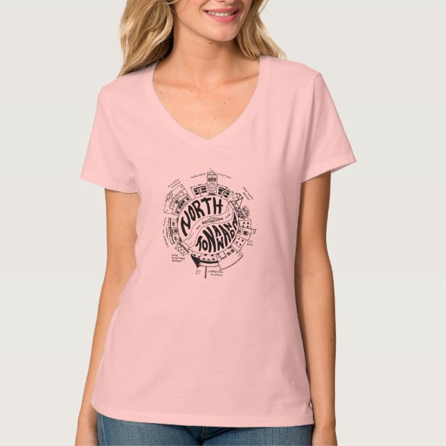 Planet NT (NordTonawanda) - der T - Shirt der (Vorderseite)