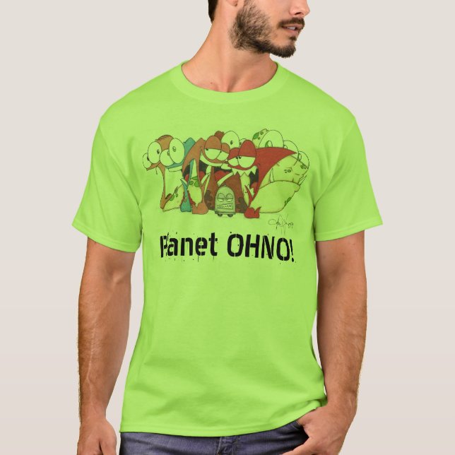 Planet OHNO! T T-Shirt (Vorderseite)
